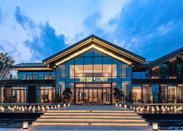 售樓處|廣東佛山榮盛文博府項目
